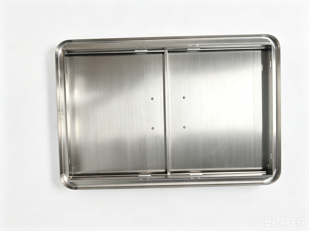27.56W*18.58H Semi-circular border stainless steel double doors, rainproof and windproof under-counter built-in cabinet replaces the door, rust-proof barbecue outdoor and kitchen oven, storage and maintenance panel, with strong magnetic closure